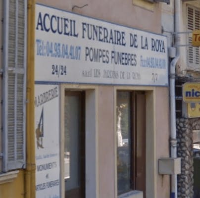 Photographie de l'Accueil Funéraire de La Roya de Breil-sur-Roya