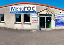 Devanture de Pompes Funèbres Marbrerie Monuroc