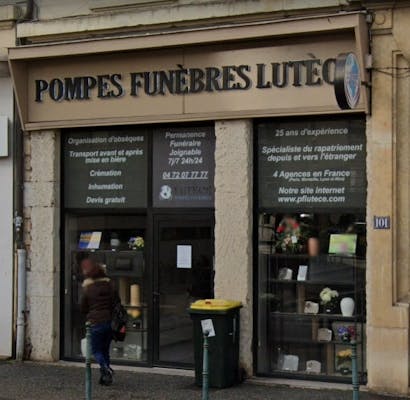 Photographie de Pompes Funèbres Lutèce de Lyon