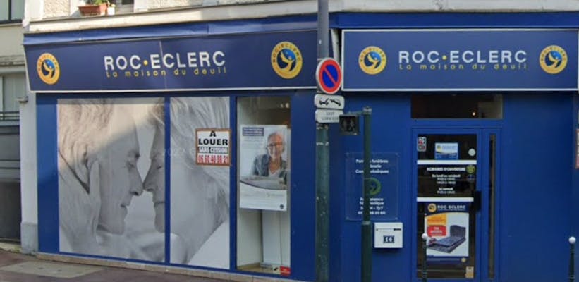 Photographie de la Pompes Funèbres Roc-Eclerc d'Asnières-sur-Seine