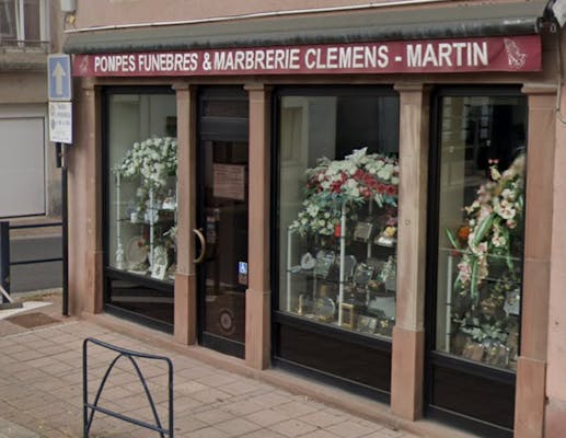 Photographie de la Pompes Funèbres Clemens Martin de Sarrebourg
