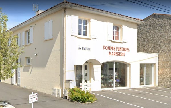 Photographie de Pompes Funèbres Marbrerie Saintaises de Saintes