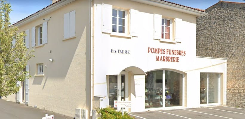 Photographie de Pompes Funèbres Marbrerie Saintaises de Saintes