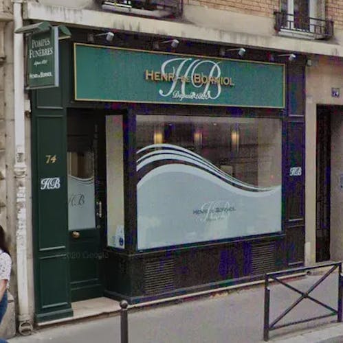 Photographie Pompes Funèbres Henri de Borniol de Paris