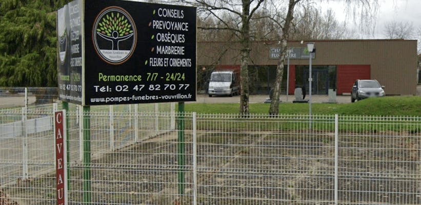 Photographie de la Pompes Funèbres du Vouvrillon