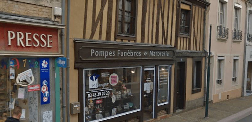 Photographie de Pompes Funèbres et Marbrerie Mélanger