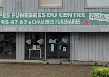 Devanture de Pompes Funèbres du Centre
