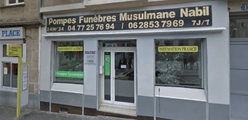 Photographie Pompes Funèbres Musulmanes Nabil de Saint-Étienne