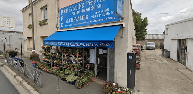 Photographie de Pompes Funèbres Marbrerie Chevalier Père et Fille sur Ivry-sur-Seine