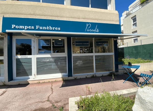 Photographie de la Pompes Funèbres Paradis de Saint-Laurent-du-Var