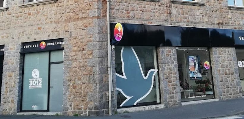 Photographie de la Pompes Funèbres Générales de Guingamp