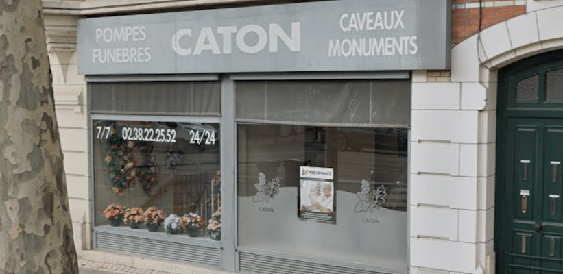 Photographie Pompes Funèbres Caton d'Orléans
