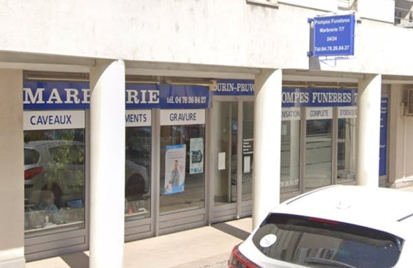 Pompes funèbres Marbrerie Durin Pruvost à Bron