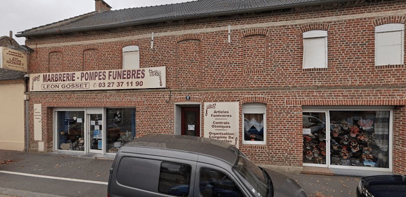 Photographie Pompes Funèbres Marbrerie Gosset Léon d'Avesnes-les-Aubert