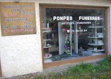 Devanture de Pompes Funèbres Prat-Fraysse