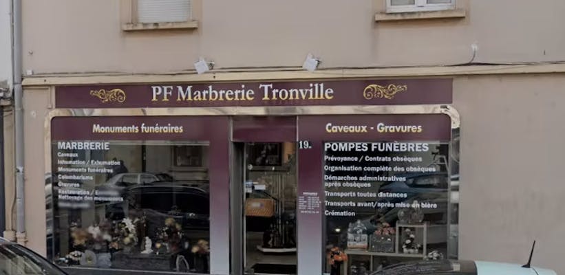 Photographie de Pompes Funèbres Marbrerie Tronville de Metz