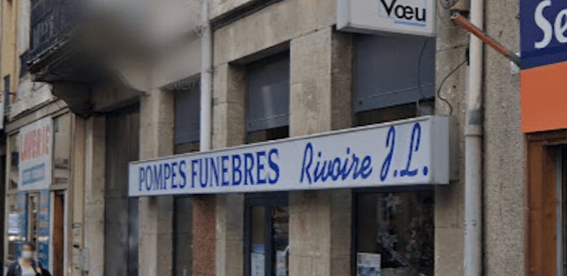 Photographie Pompes Funèbres Rivoire JL de Saint-Étienne