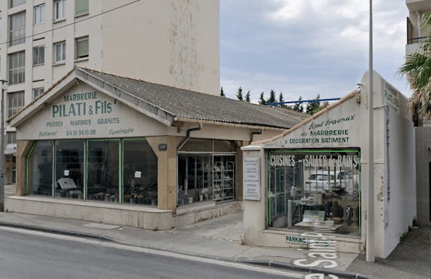 Photographie de la Marbrerie Pilati et Fils