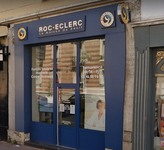 Photographie de la Pompes Funèbres Roc-Eclerc de Montrouge
