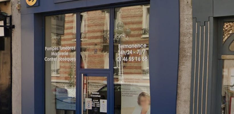 Photographie de la Pompes Funèbres Roc-Eclerc de Montrouge