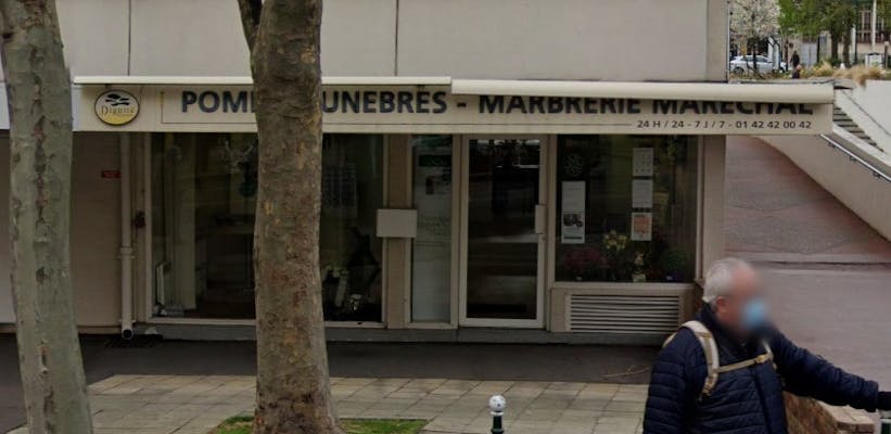 Photographie Pompes Funèbres Marbrerie Maréchal de Colombes