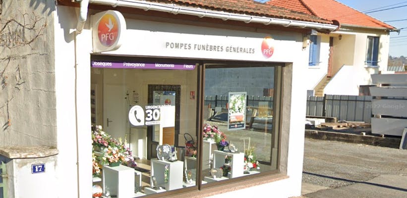 Photographie de la Pompes Funèbres Générales de Cusset