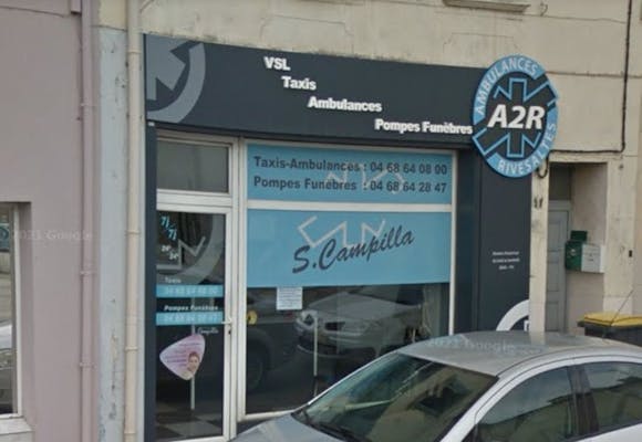 Photographie de la Pompes Funèbres CAMPILLA ET FILS de Rivesaltes
