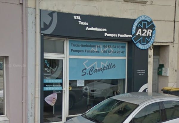 Photographie de la Pompes Funèbres CAMPILLA ET FILS de Rivesaltes
