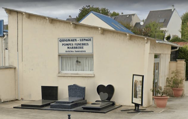 Photographie de La Pompes Funèbres et Marbrerie Quignaux Lepage
