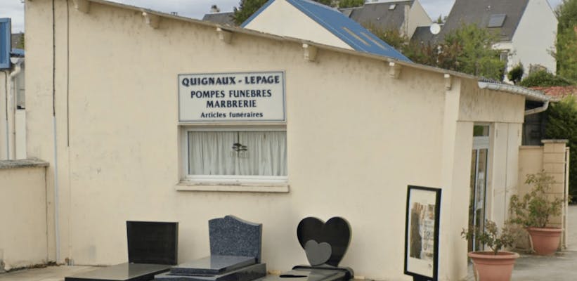 Photographie de La Pompes Funèbres et Marbrerie Quignaux Lepage