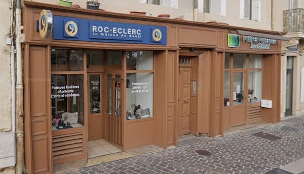 Photographie de la Pompes Funèbres ROC ECLERC de Hyères
