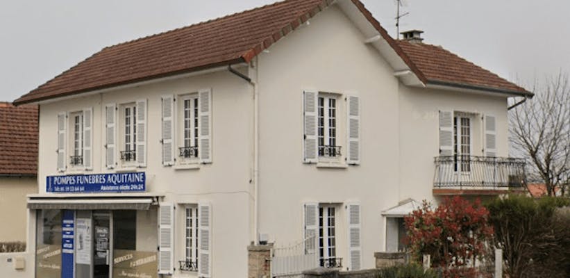 Photographie de la Pompes Funèbres Aquitaine