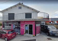 Devanture de Pompes Funebres Le Funeraire Autrement