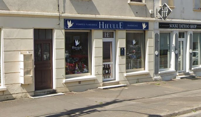 Photographie de la Pompes Funèbres Marbrerie Hieulle de Mondelange
