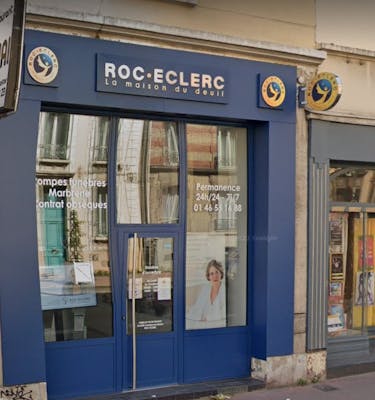 Photographie de la Pompes Funèbres Roc-Eclerc de Montrouge
