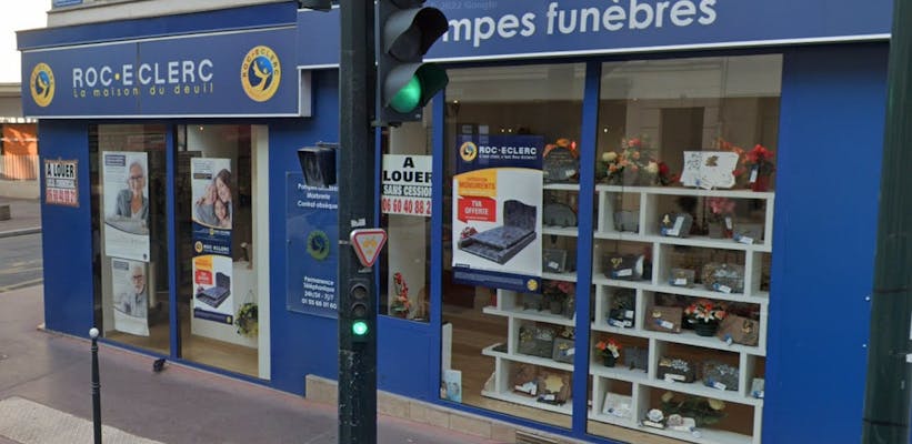 Photographie de la Pompes Funèbres Roc-Eclerc d'Asnières-sur-Seine