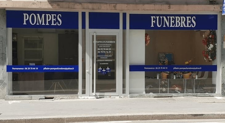 Photographie de la Pompes Funèbres Kaim