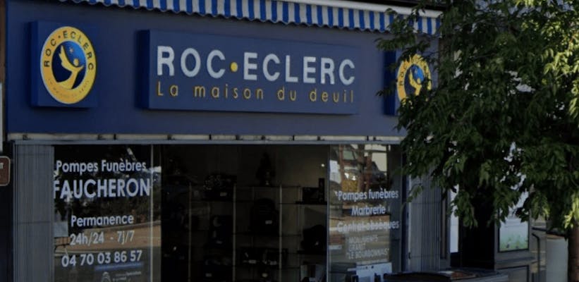 Photographie de la Pompes Funèbres Roc-Eclerc