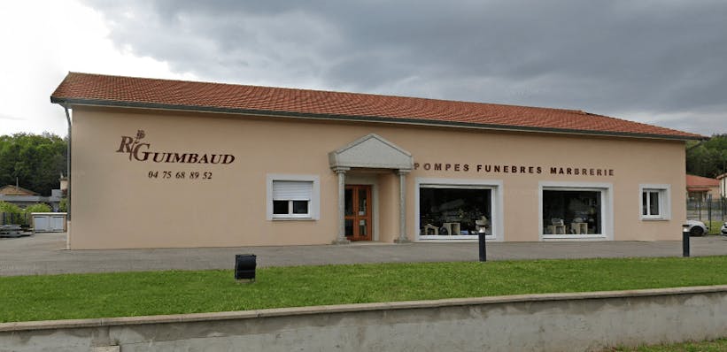 Photographie Pompes Funèbres Robert Guimbaud de Hauterives