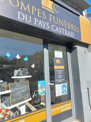 Photographie de la Pompes Funèbres du Pays Castrais de Castres
