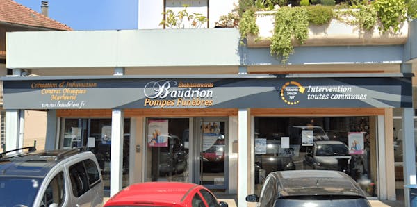 Photographie de la Pompes Funèbres Baudrion de Pontcharra