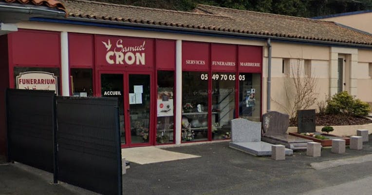 Photographie de la Pompes Funèbres Samuel Cron de Parthenay