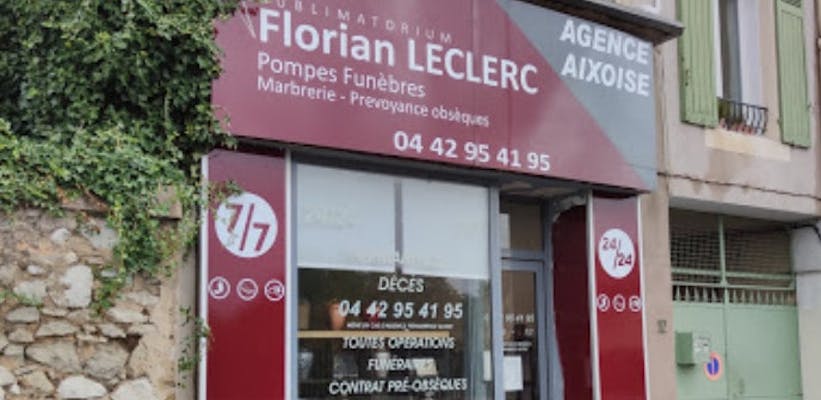 POMPES FUNÈBRES Florian LECLERC à Aix-en-Provence