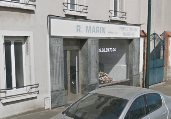 Photographie Pompes Funèbres et Marbrerie Roger Marin de Sermaises
