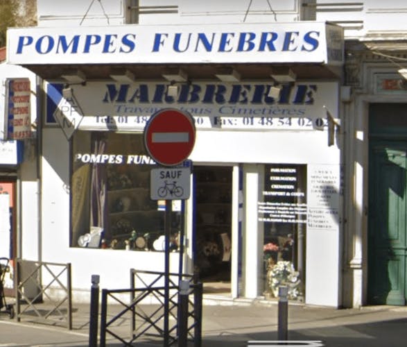 Photographie de la Pompes Funèbres APFM de Rosny-sous-Bois