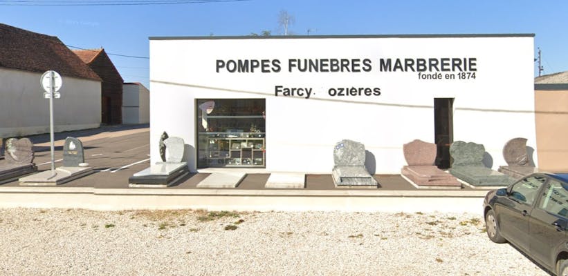 Photographie Pompes Funèbres Marbrerie Farcy de Brienon-sur-Armançon