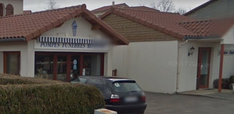 Photographie de la Pompes Funèbres Ronzier de Noirétable