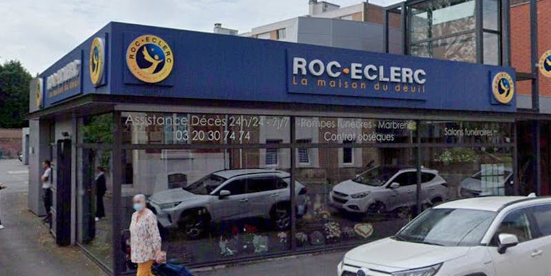 Photographie de la Pompes Funèbres Roc-Eclerc d'Armentières
