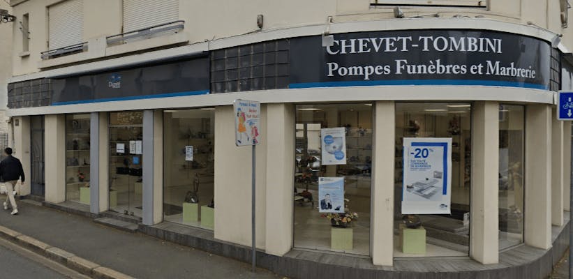 Photographie Pompes Funèbres et Marbrerie Chevet-Tombini d'Angers