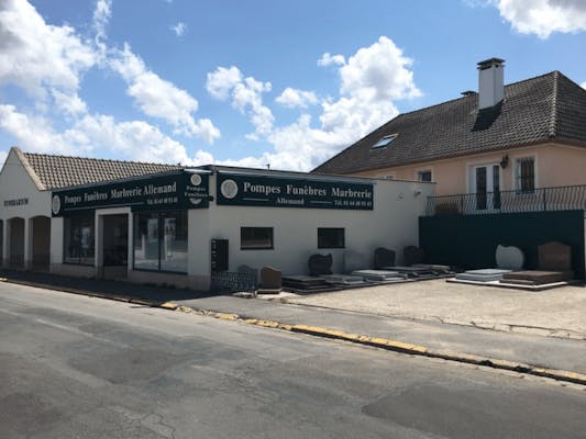 Photographie de la Pompes Funèbres Marbrerie Allemand de Longjumeau
